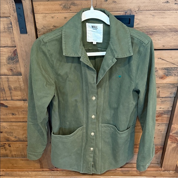 Sezane WILL Jacket - Olive Green (see note)